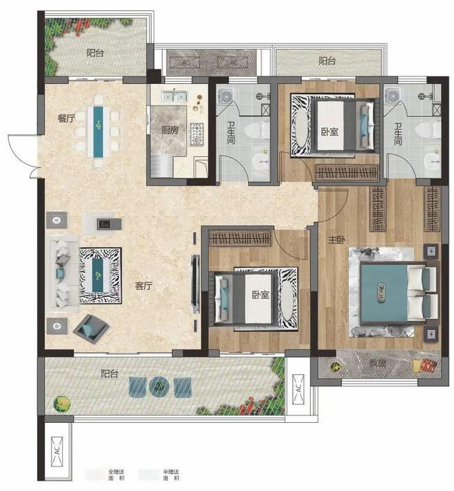 建筑面积约123㎡ 建筑面积约123㎡